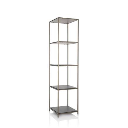 Coco Maison Stand up rek 45x50x193cm Goud